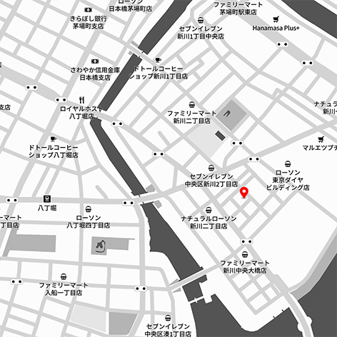 東京DCスタジオ地図